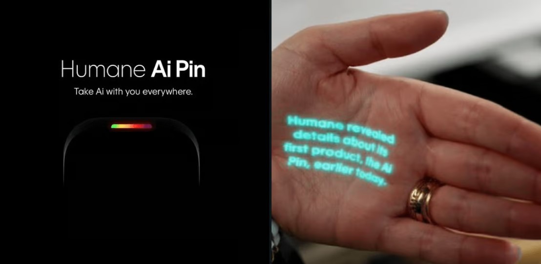 前苹果公司员工创办的Humane发布可穿戴设备AI Pin，意图打造一种能够调用各种AI能力的全新操作系统和交互方式